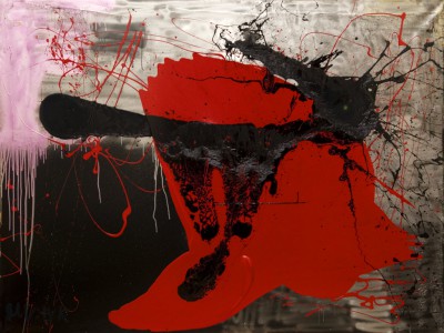 Torro, 2009, acrylic, enamel, spray paint on canvas, 150x200cm (59x78in)