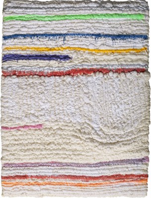 Hutculschyna I, 2011, sealant foam, spray paint, acrylic, 200x150cm (78x59in)