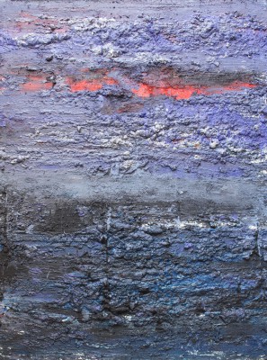 The Paleoproterozoic Era of the Proterozoic Eon: 2500 to 1600 million years ago. enamel and foam on canvas, 200X150cm (78x59in)