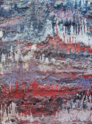 The Ordovician Period of the Paleozoic Era: 488 to 444 million years ago. 2016, enamel and foam on canvas, 200X150cm (78x59in).