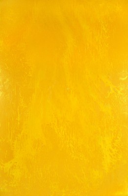 Yellow Energy, 2013, enamel on canvas, 300x200cm (118x78in). The yellow energy painting represents the Energy of the Sun. Throughout history mankind has harnessed solar energy using a range of ever-evolving technologies. Yellow is ultimately the expression of the powerful energy that brings light and life to all beings.
